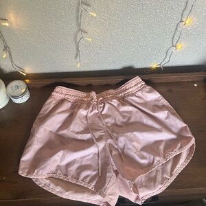 Light Pink Athletic Shorts